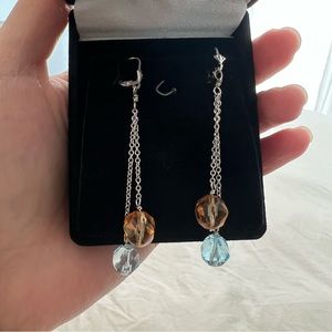 Crystal Tassel earrings